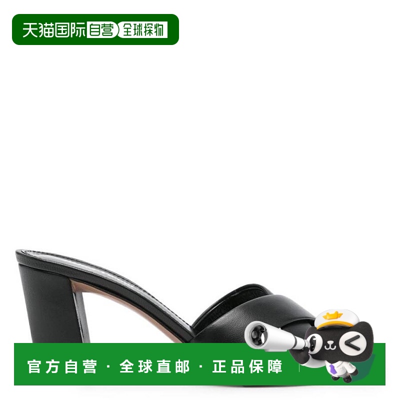 自营 paris texas巴黎得克萨斯Dafne 70皮骡子-黑色 美国奥莱直发