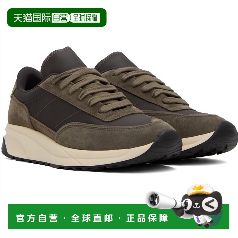 自营common projects6140 Track Technical Sneakers - tobacco