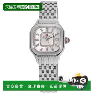 Mother Women Meggie Steel Diamond Dial 自营Michele Pearl