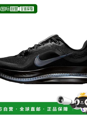 自营Women's Nike Pegasus Premium Black / Black - Metallic Si