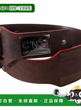 自营Costume National  Genuine Leather Women's Belt - brown