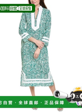 自营 Sail to Sable Tunic Midi连衣裙-绿色 美国奥莱直发