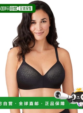 自营Wacoal Back Appeal T-Shirt Bra Women's Black Wire Free S