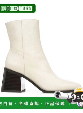 自营Women's Sam Edelman Winnie Boots Ivory Square Toe Block