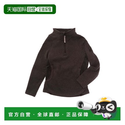 自营Spyder Aspire 1/2 Zip Fleece Pullover - black 美国奥莱直