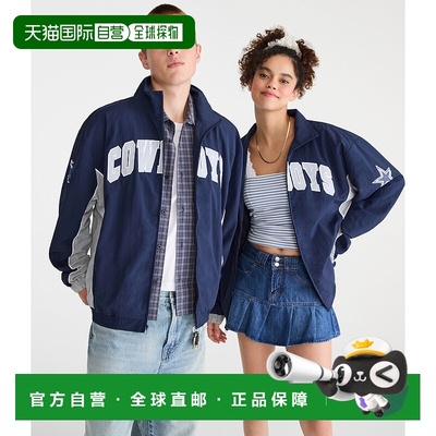 自营 Aeropostale达拉斯牛仔全拉链防风夹克-海军蓝 美国奥莱直发
