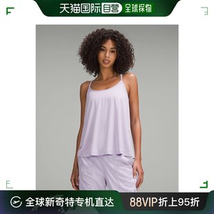 莫代尔真丝混纺吊带无袖 女士 背心上衣 Lululemon 香港直邮潮奢