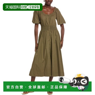自营Ramy Brook Laura连衣裙-绿色 美国奥莱直发