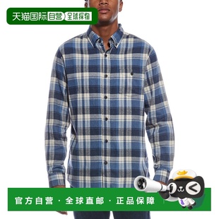 自营WEATHERPROOF VINTAGE Flannel Shirt - blue 美国奥莱直发