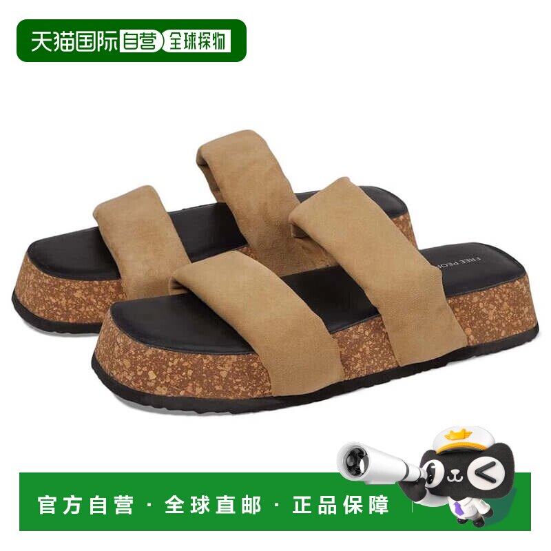 自营free peopleFree peoms Fairmount喇叭形OB1864352凉鞋女士灰