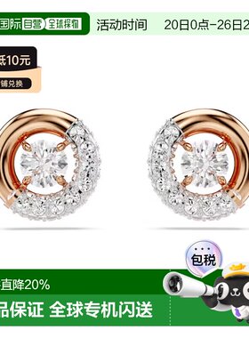 香港直邮SWAROVSKI耳饰5692258施华洛世奇仿水晶耳钉新年礼物