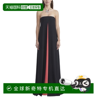 york拉斐特148纽约色块无肩带真丝混纺礼 自营 lafayette 148 new