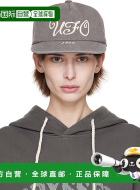 1h可退 香港直邮潮奢 Kijun 女士 灰色 UFO Camp 棒球帽 25PSU503