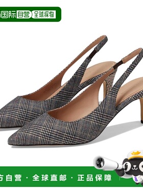 1h可退 【美国直邮】Cole Haan Vandam豹纹露跟高跟鞋 65mm 女鞋