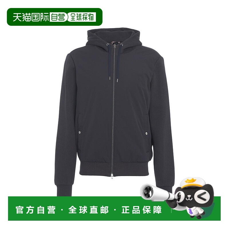 自营hernoHooded Jacket With Zip Closure And Adjustable Featu