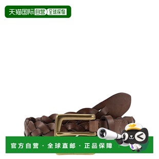 ralph black laurenBraided Belt 美国奥莱 Calfskin 自营polo