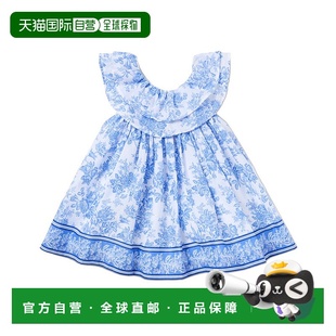 蓝色 jack珍妮和杰克花边连衣裙 美国奥莱直发 and 自营janie