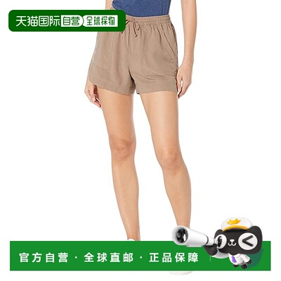 自营Splendid Noah Sweat Shorts Women's Mocha Lyocell Drawstr