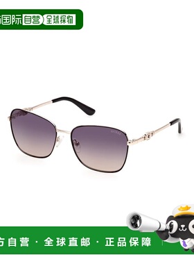 自营Guess Metal Women's Sunglasses - gold 美国奥莱直发