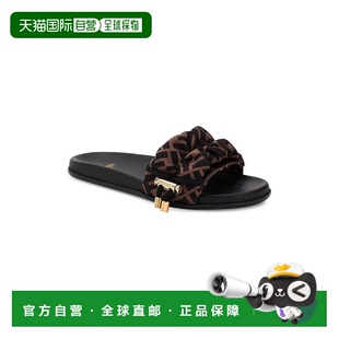凉鞋 1h可退 徽标拖鞋 Fendi 美国直邮