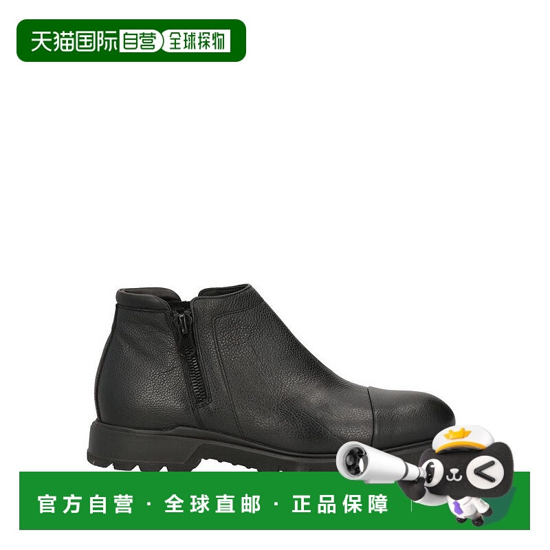 1h可退 【美国直邮】GIOVANNI CONTI 时尚优雅真皮鹅卵石皮革踝靴