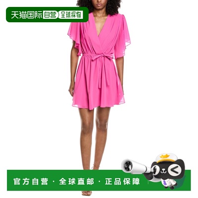 自营Amanda Uprichard Athena Mini Dress - pink 美国奥莱直发