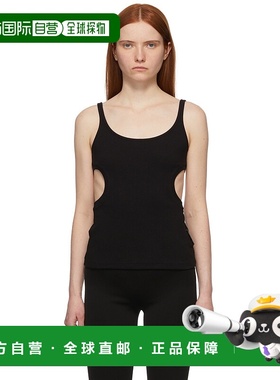 1h可退 香港直邮潮奢 off-white 女士 黑色 Meteor 背心 OWAD172C