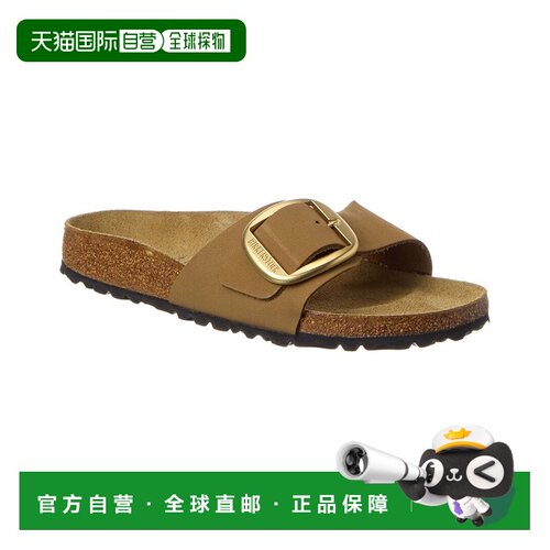 自营Birkenstock Madrid Big Buckle Narrow Leather Sandal - gr
