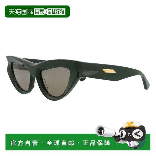 自营bottega venetaBV1220S 004绿色/绿色-绿色 美国奥莱直发