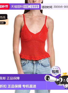 自营Saltwater Luxe Sweater Tank Top - Red 美国奥莱直发吊带
