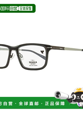自营 Shinola男式Flexon Temple眼镜SH37000 012水晶碳55mm-012