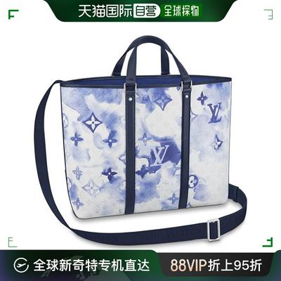 【美国直邮】louis vuitton 女士 托特包大号拉链帆布路易威登