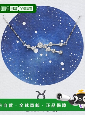 sterling forever\'When Stars Align\' 星座项链 - 银-金牛座 【