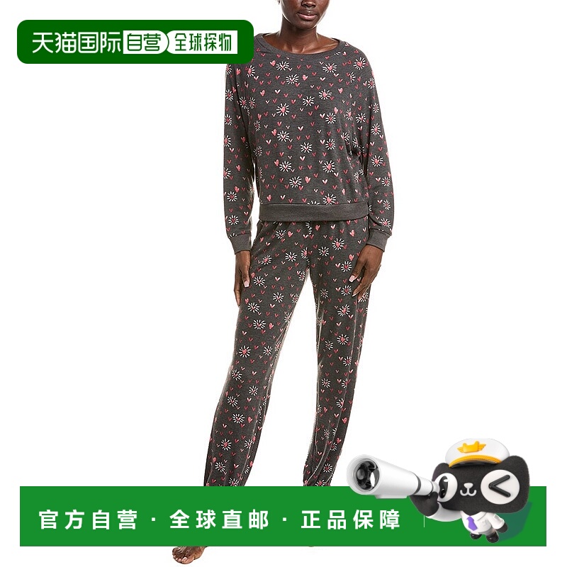 自营Honeydew 2pc Star Seeker Brushed Jersey Lounge Set - blu
