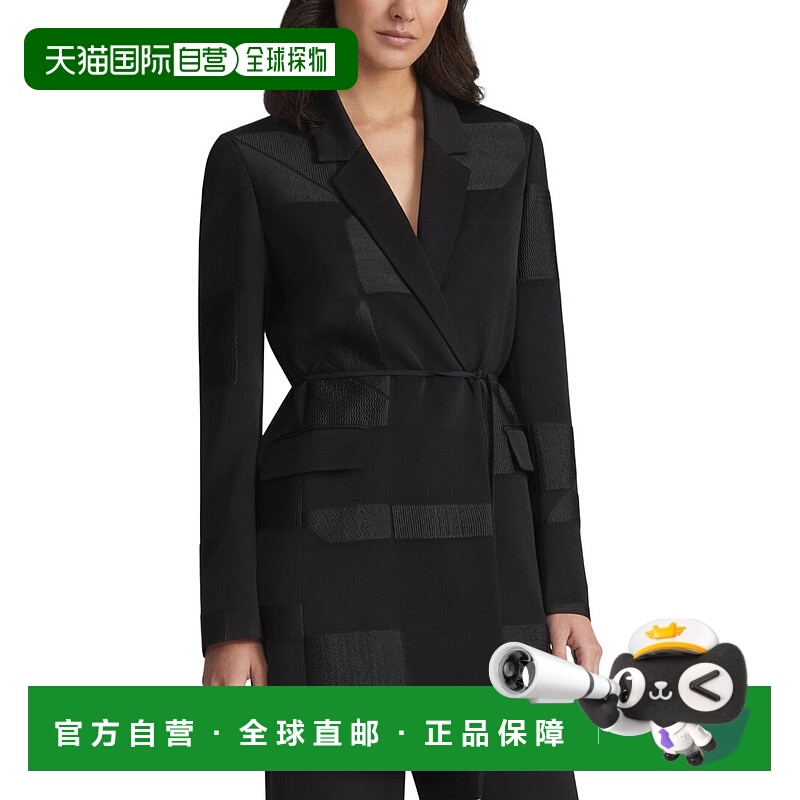 自营Lafayette 148 New York Flap Pocket Blazer - black 美国奥