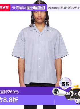 1h可退 香港直邮潮奢 Fumito Ganryu 男士 蓝色 Side Vents Op Co