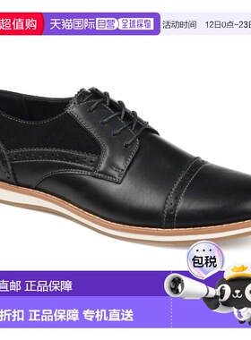 自营vance co.Vance Mens Griff Cap Toe Brogue Derby - black
