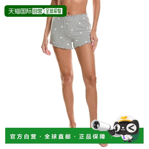 美国直邮自营PJ Salvage Peachy Mix Match短灰色短裤 美国直发