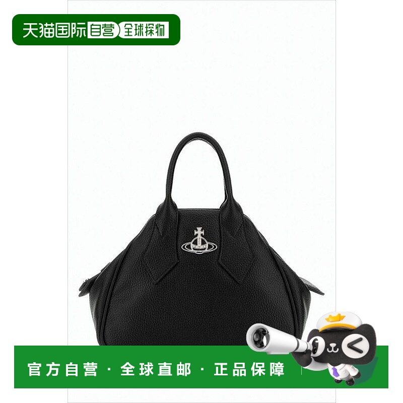 自营vivienne westwoodTextured Synthetic Leather Tote Bag Wit