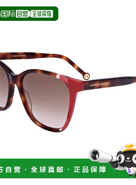 自营Carolina Herrera Women's 57 mm Red Sunglasses - havana r