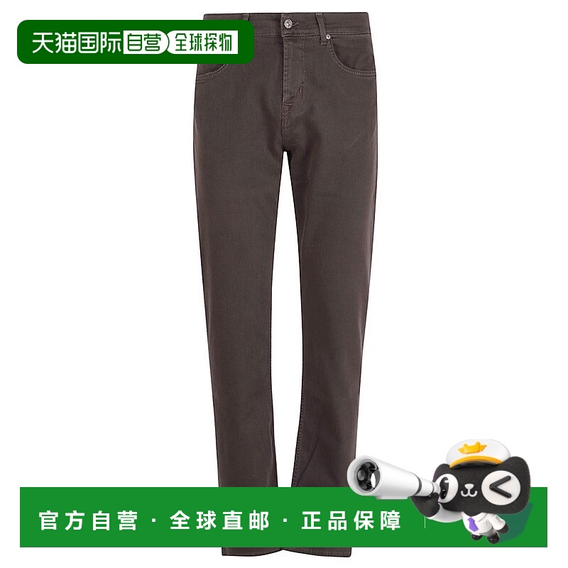 自营7 for all mankindStraight-Leg Stretch Denim Jeans With M