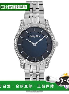 自营Mathey Tissot Women's Tacy Black Dial Watch - black 美国