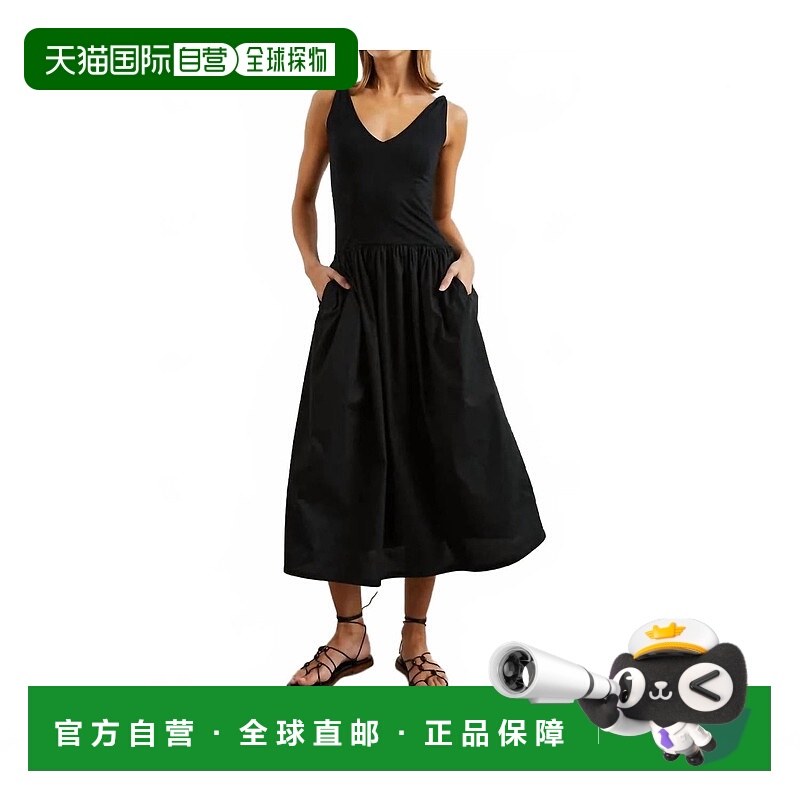 自营rails女式Franca连衣裙，黑色 美国奥莱直发
