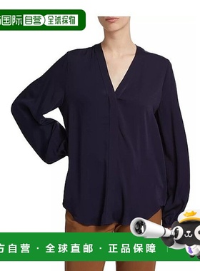 1h可退 【美国直邮】saks fifth avenue 女士 衬衫时尚休闲百搭