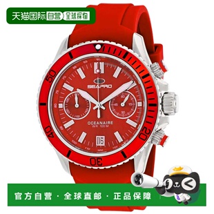 自营Seapro Men's Thrash Red Dial Watch - red 美国奥莱直发