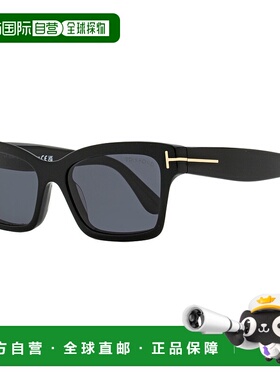 自营 Tom Ford 女士 Mikel 太阳镜 TF1085 01A 黑色 54 毫米 - 01