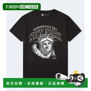 自营Aeropostale Statue Of Liberty Graphic Tee - black 7 美国