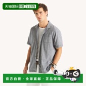 Mens navy Classic Button 自营Nautica Polo Fit Front seas