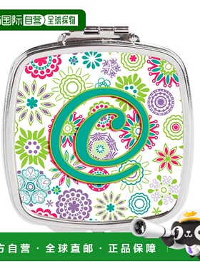 自营 Carolines Treasures CJ2011-CSCM 字母 C 花朵粉红色正品