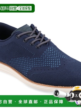 自营 vance co.Vance Ezra针织运动鞋-蓝色 美国奥莱直发男鞋